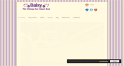 Desktop Screenshot of daisyicecreamvan.co.uk